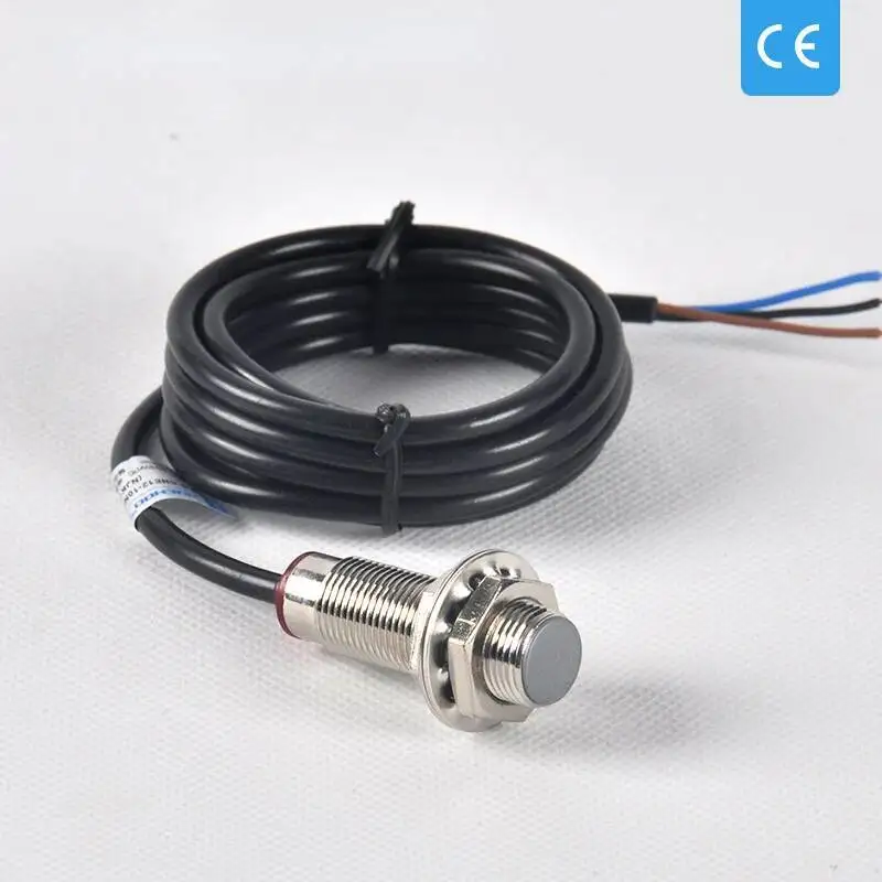 M12 NJK-5002D Hall Sensor Inductive Proximity Switch Three Wire NPN Normally Closed With Magnetic Detection Range 10mm