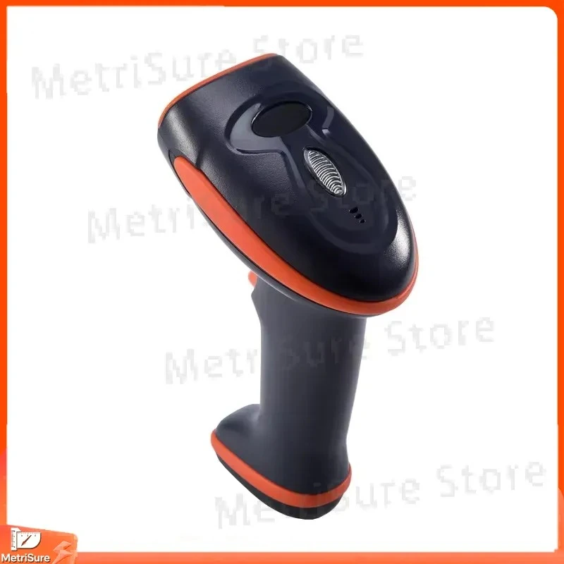 2D Barcode Scanner Wireless Bluetooth 2.4G Handheld QR Code Reader for Inventory Management Retail POS System USB Charging