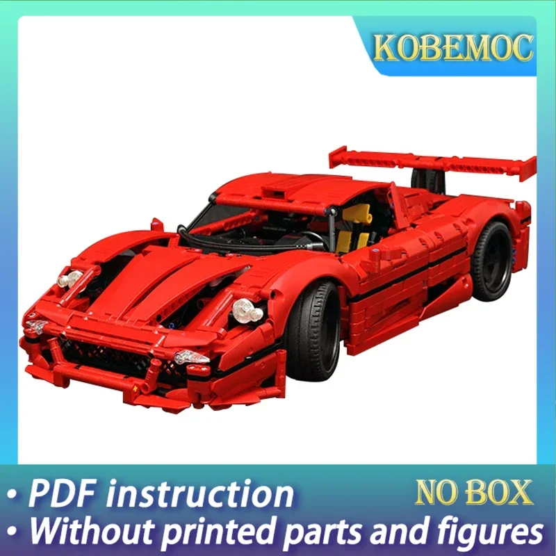 

Moc строительные блоки модель суперкара скорость чемпион F50 технические кирпичи DIY сборка строительные игрушки для детей праздничные подарки