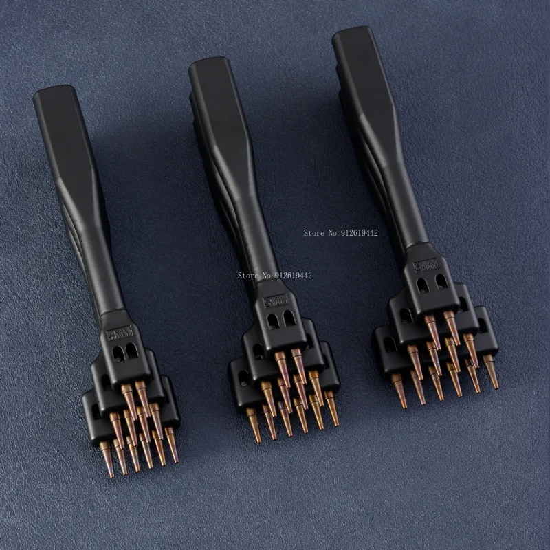 

Насадка для пробивки круглых отверстий 4/5/6 мм для изделий из кожи, вспомогательный инструмент для ручного шитья и DIY-поделок из кожи