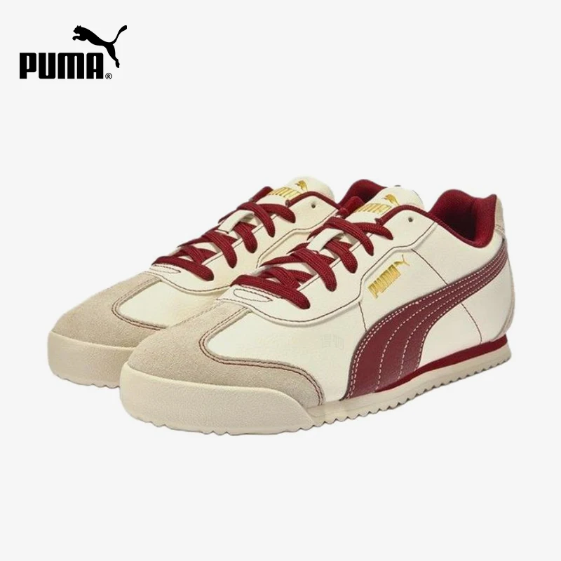 Puma genuine Turino2 men's and women's rice Baijiu red low top casual sneakers 408849-01