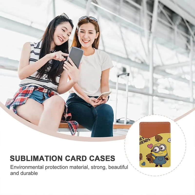 Phone Wallet Case MIKKO Mobile Phone Credit ID Card Holder Pocket Self-Adhesive Sticker Card Cover Card Bag Kawaii Gift 2026 view 4