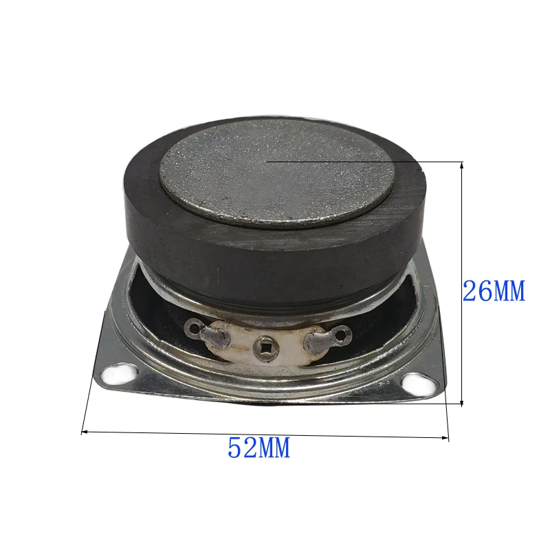 Tenghong 2 قطعة 2 بوصة كامل المدى مكبر صوت وحدة 52 مللي متر 4 أوم 5 واط فقاعة حافة الوسائط المتعددة مكبر الصوت AI روبوت سمّاعات بلوتوث #6