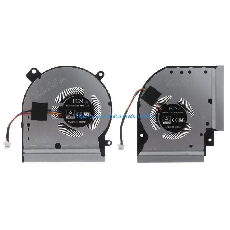 Радиатор графического процессора U2JE Laptop DC12V 1A 4-контакт 4-вывод для ROG Strix GL504 GL504G