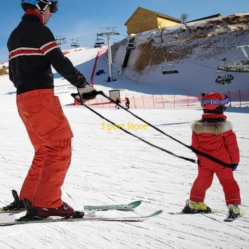 

U2JB Winter Children Safety Belt Snowboarding Cycling Belt Safety Rope for Stability and Confidence Building on Snow