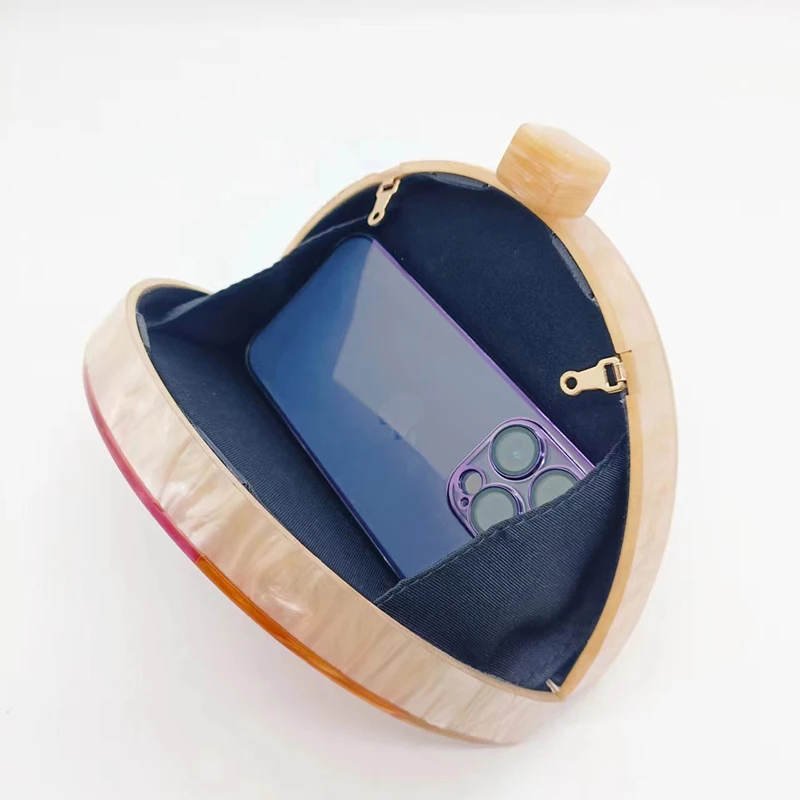 Borsa da sera in acrilico portafoglio da donna pochette Designer di tendenza abiti da festa eleganti borsa a tracolla femminile per il trucco della