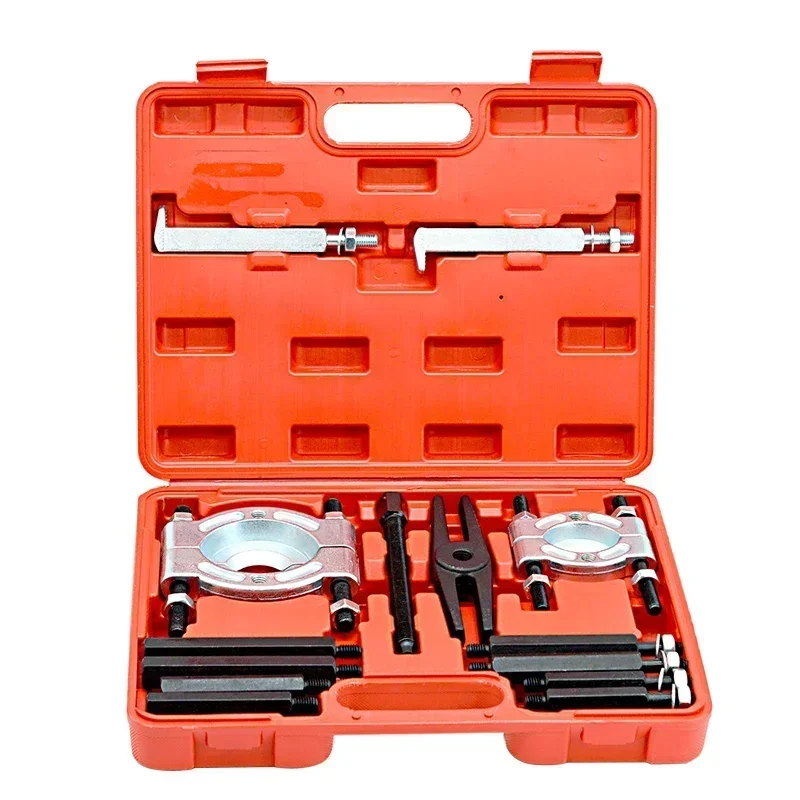 Upgrade 12-Piece Double-Disc Disc Bearing Puller Heat Treatment Automobile Bearing Separation Puller Auto Repair Disassembly Too