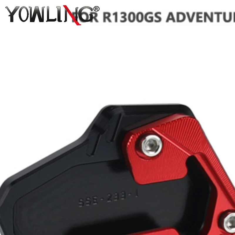 

Для BMW R1300GS Adventure R 1300GS R1300 GS 2023-2024-2025 Боковая подставка для мотоцикла, подставка, удлинитель пластины, опора для ног, основание