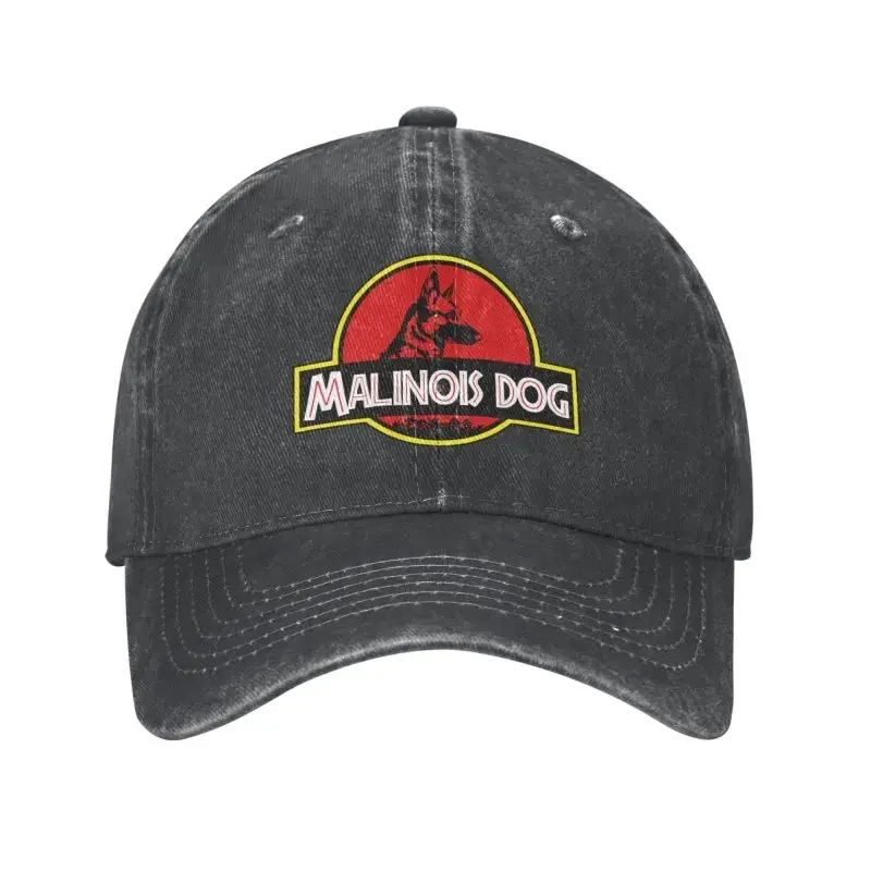 Cotton Malinois Belgian Shepherd Dog Tee Baseball Cap Outdoor Women Men's Adjustable Maligator Dad Hat Autumn