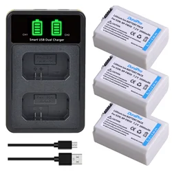 NP-FW50 Battery and Charger for Sony Alpha 6000, DSC-RX10, ZV-E10, DSC-RX10 IV, A6400, A6300, NEX-3N