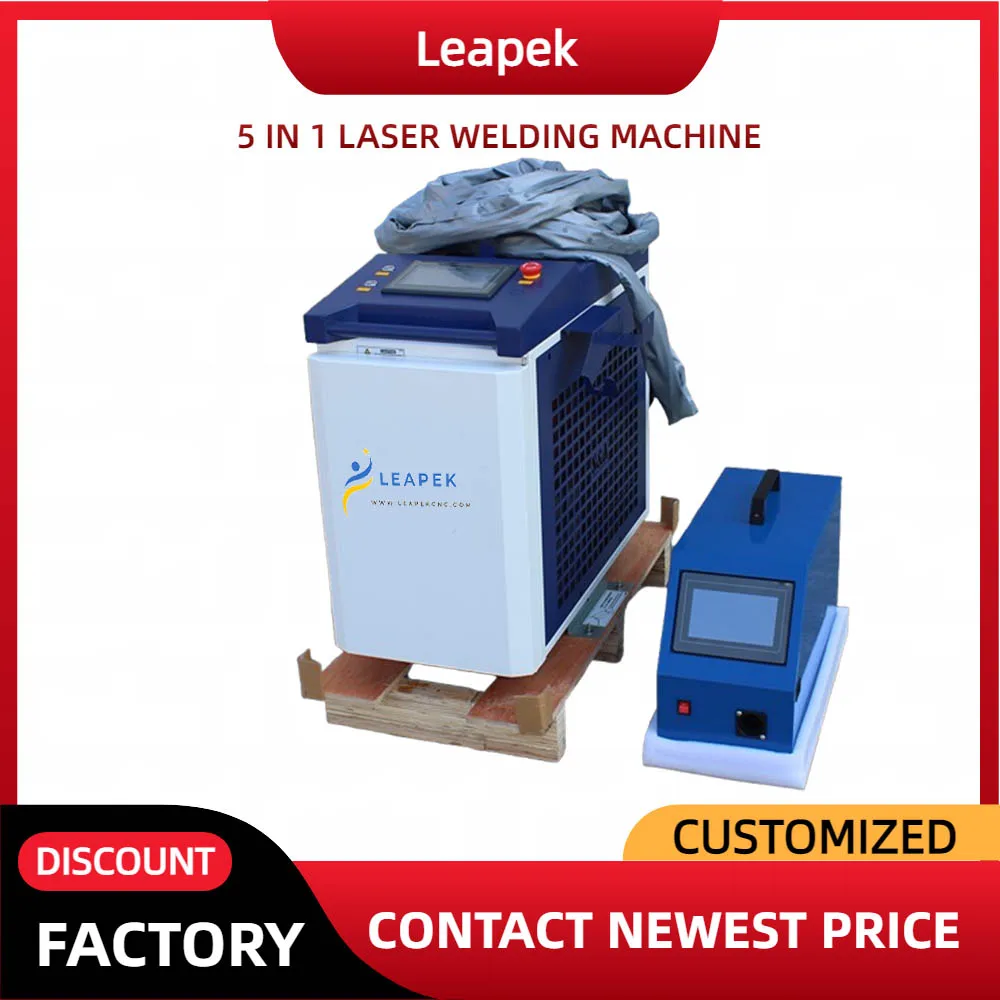 

Hand Held Metal Laser Welder 5 in 1 Fiber Laser Cleaning and Welding Machine for Sale