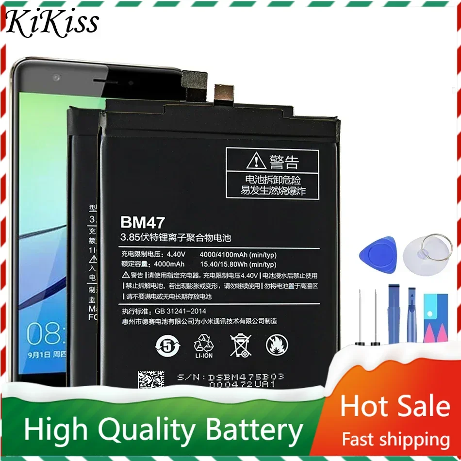 BM47 BM4C BN34 BN44 BP40 BP41 Battery For Xiaomi Redmi 3 3S 3X 4X 4 5 5A 6 6A 7 7A 8 8A 9A 9C 10X K20 K30 Pro Plus Mix Max 1 2 3