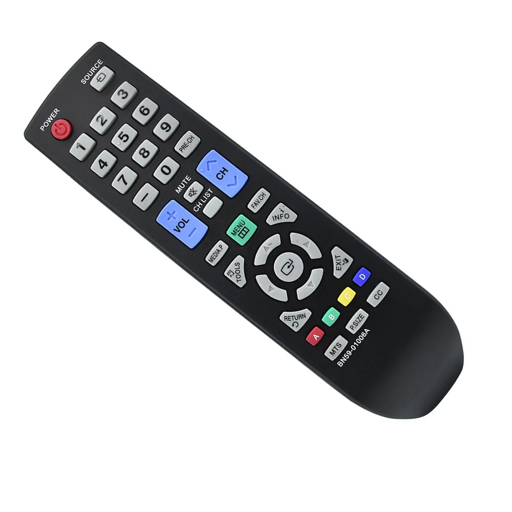 Replace Remote Control for Samsung Plasma LCD TV LN19C450E1D LN22C450E1D LN26C450E1D LN32C450E1D LN19C350 BN59-01006A