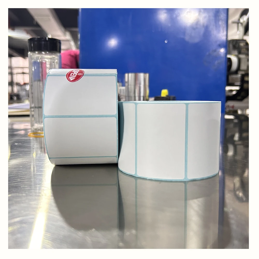 

Thermal Self Adhesive Label 40x30mm 800 Pcs/rolls White Blue Label Products