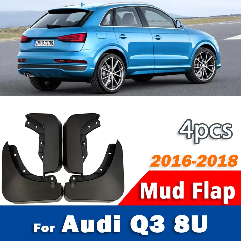 2016-2017-2018-アウディ-q3用-マッドガード-車用マッドフラップ-フェンダー-マッドフラップガード-スプラッシュマッドガード-車用アクセサリー-1セット-4個入り