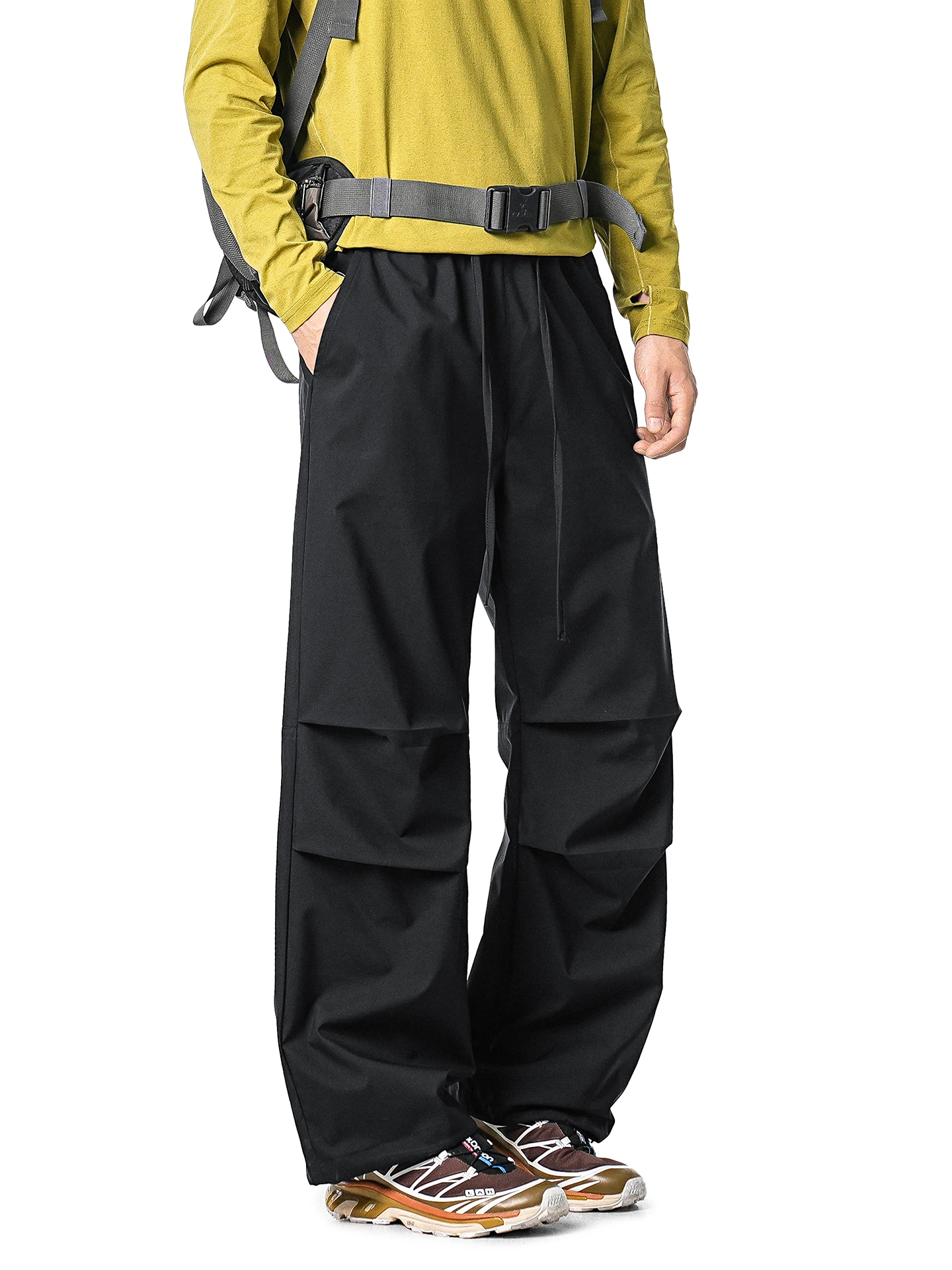 Artannie American Style Workwear Pants Men's Autumn New Wide Leg Outdoor Three-Proof Casual Sports Trousers Loose Fit Straigh...