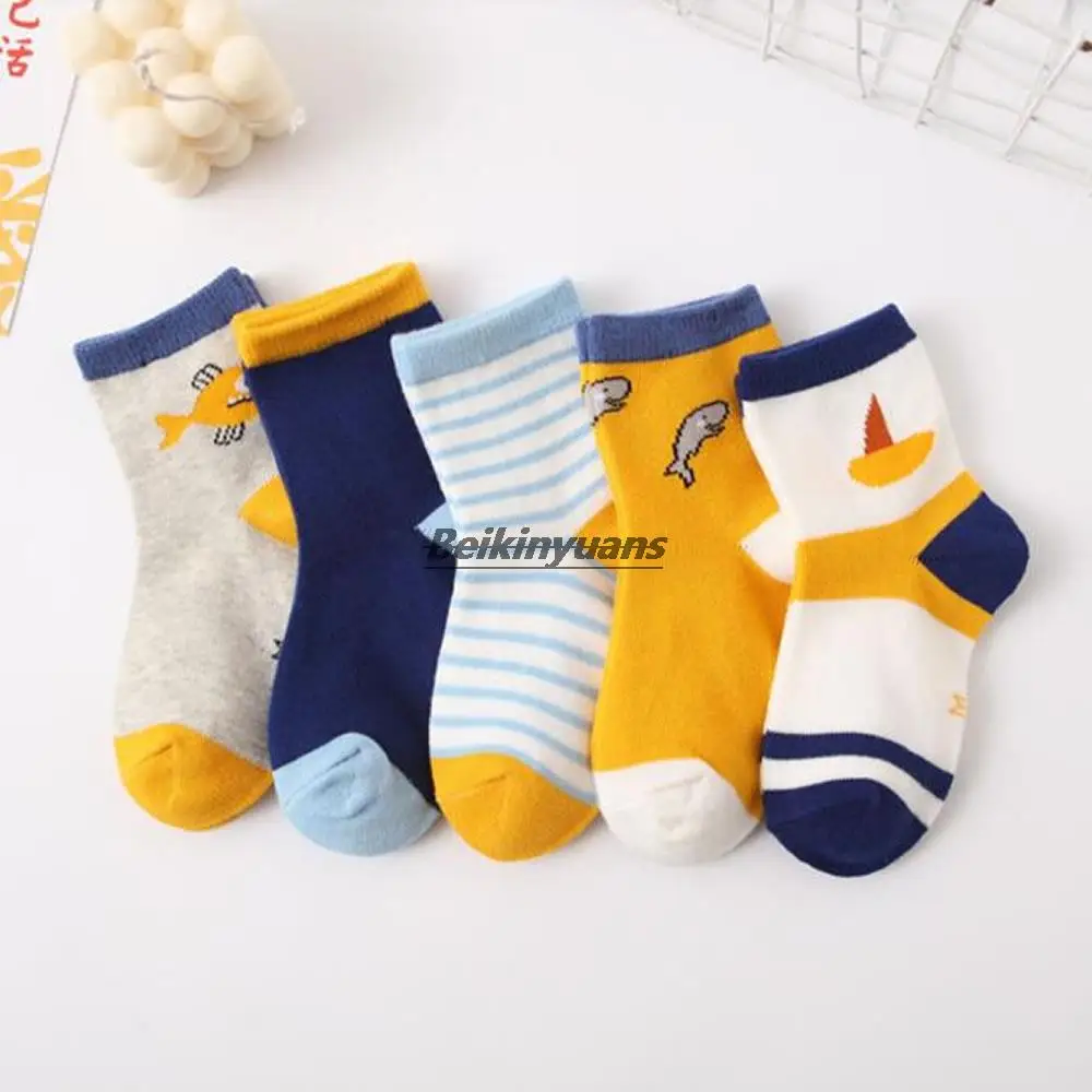 

Children's socks cartoon baby cotton socks for boys and girls in the four seasons Japanese cute stockings princess wind