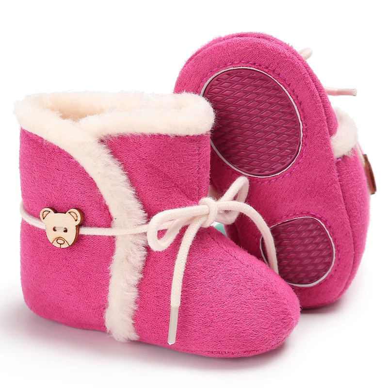 Baby Shoes Winter Thick Warm Cotton Shoes For Boys AndGirls Baby Walking Shoes 0-1 Years Old