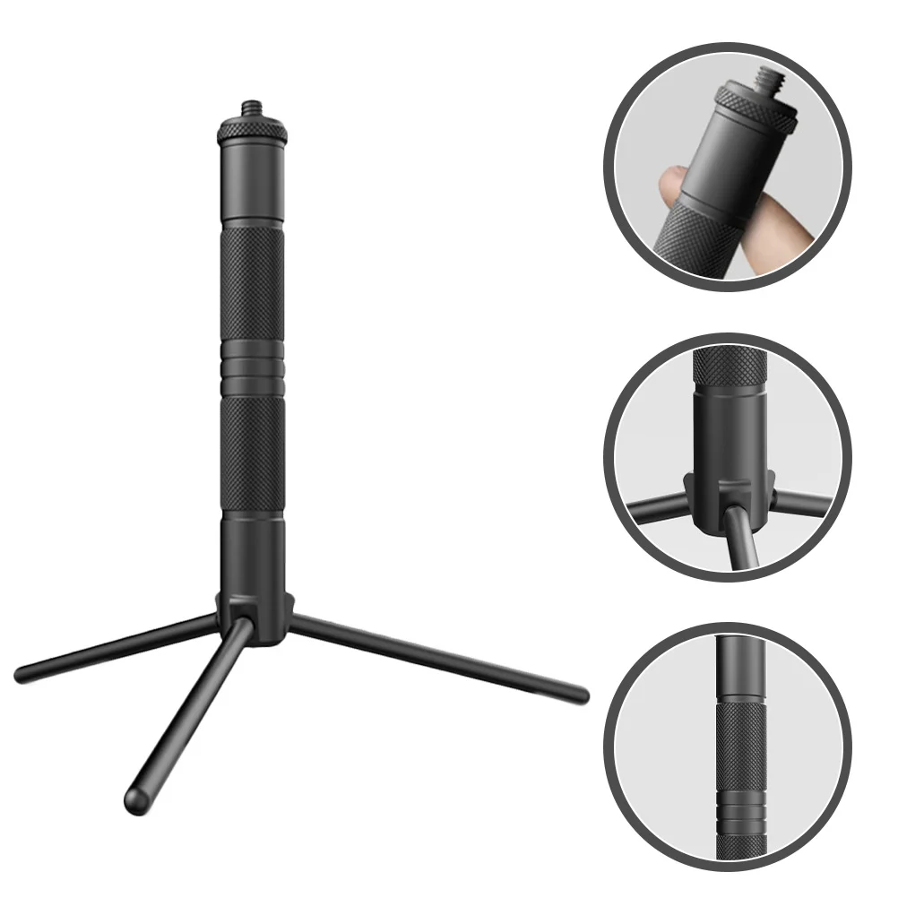 

Picnic Outdoor Folding Light Stand Lanterns Bracket Camping Black Aluminum Alloy Flashlight Holder