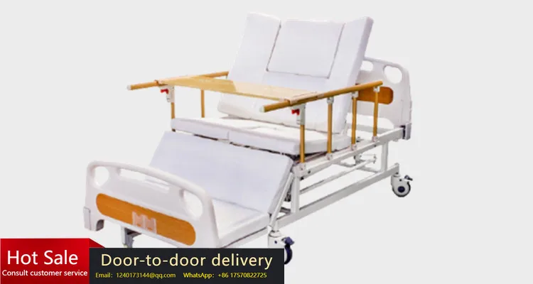 

Material Electric Five-Function Hospital Beds: Full-Curved and Medium-Curved Nursing Furniture