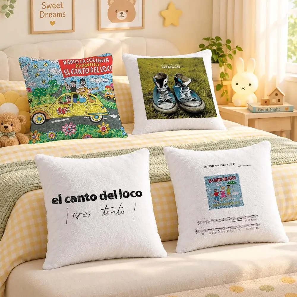 Band El Canto Del Loco Pop Rock Cushion Cover Personalized Decorative Living Room Home Sofa Bedroom Office Car Decor