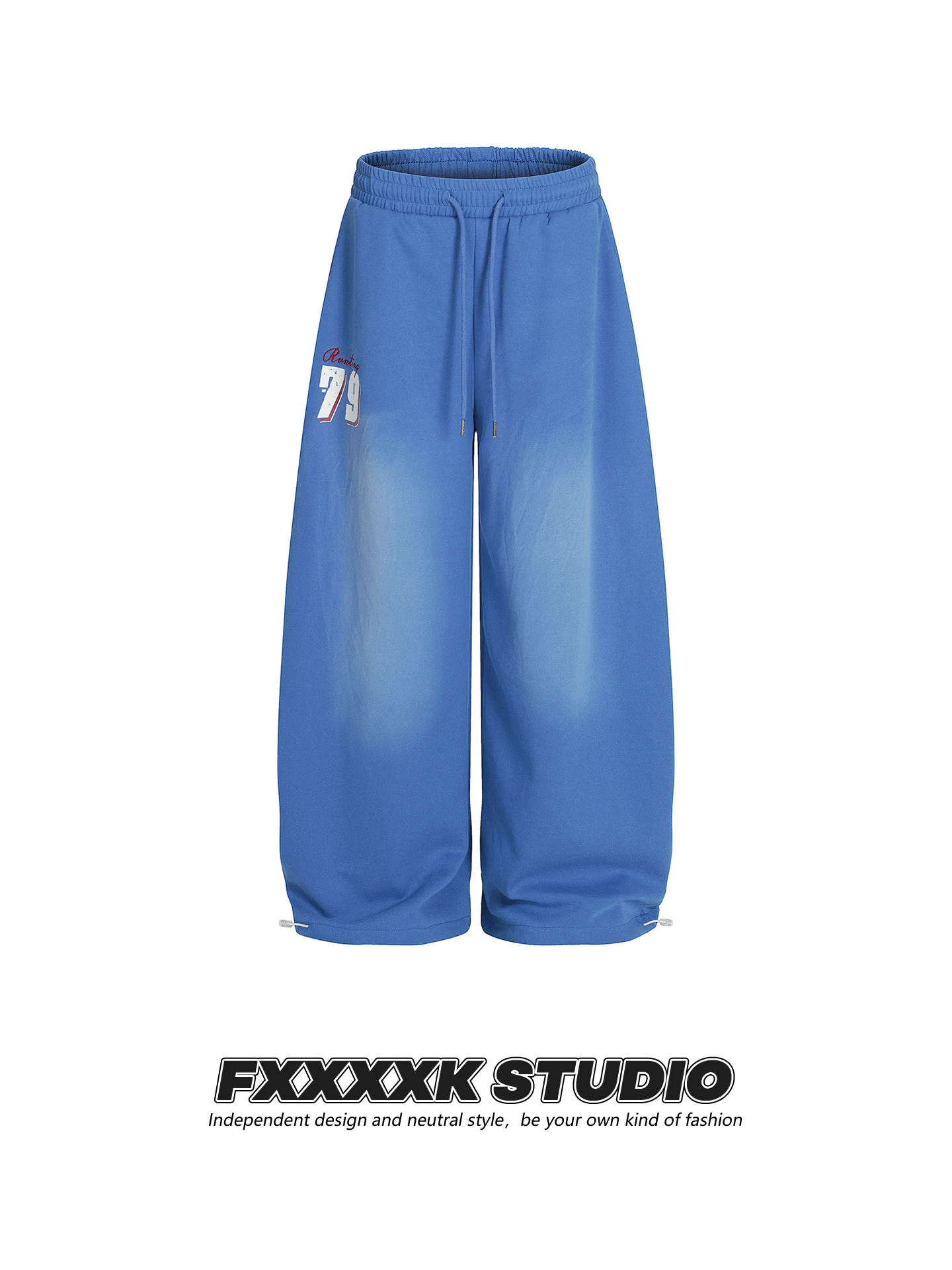 

Оригинальные ретро-брюки FXK в американском стиле с вышивкой, свободные, широкие, для хип-хопа и уличных танцев, повседневные, длинные