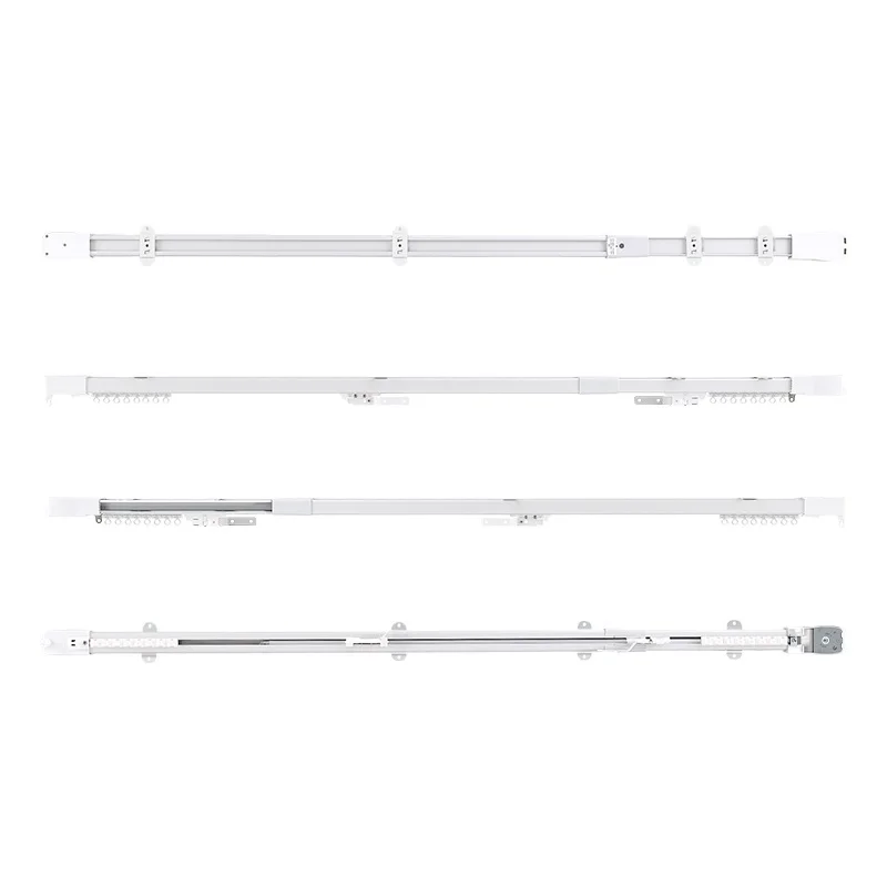 

Wifi Smart Home Improvement 1.8m-3.0m Curtain Track Rail Curtains Motor Set Adjustable Extendable Smart Curtain