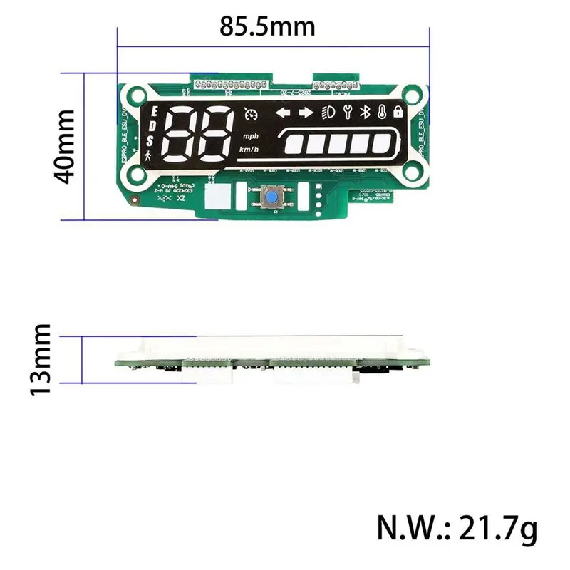 NEW HOT In Stock-Dashboard Circuit Board For Ninebot E2 PRO Electric Scooter E-Scooter Display Meter Cycling Replacement Parts