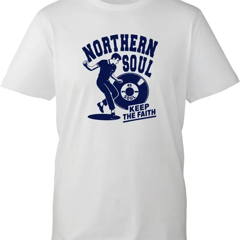 Northern Soul Keep The Faith Retro Mod Music T-Shirt