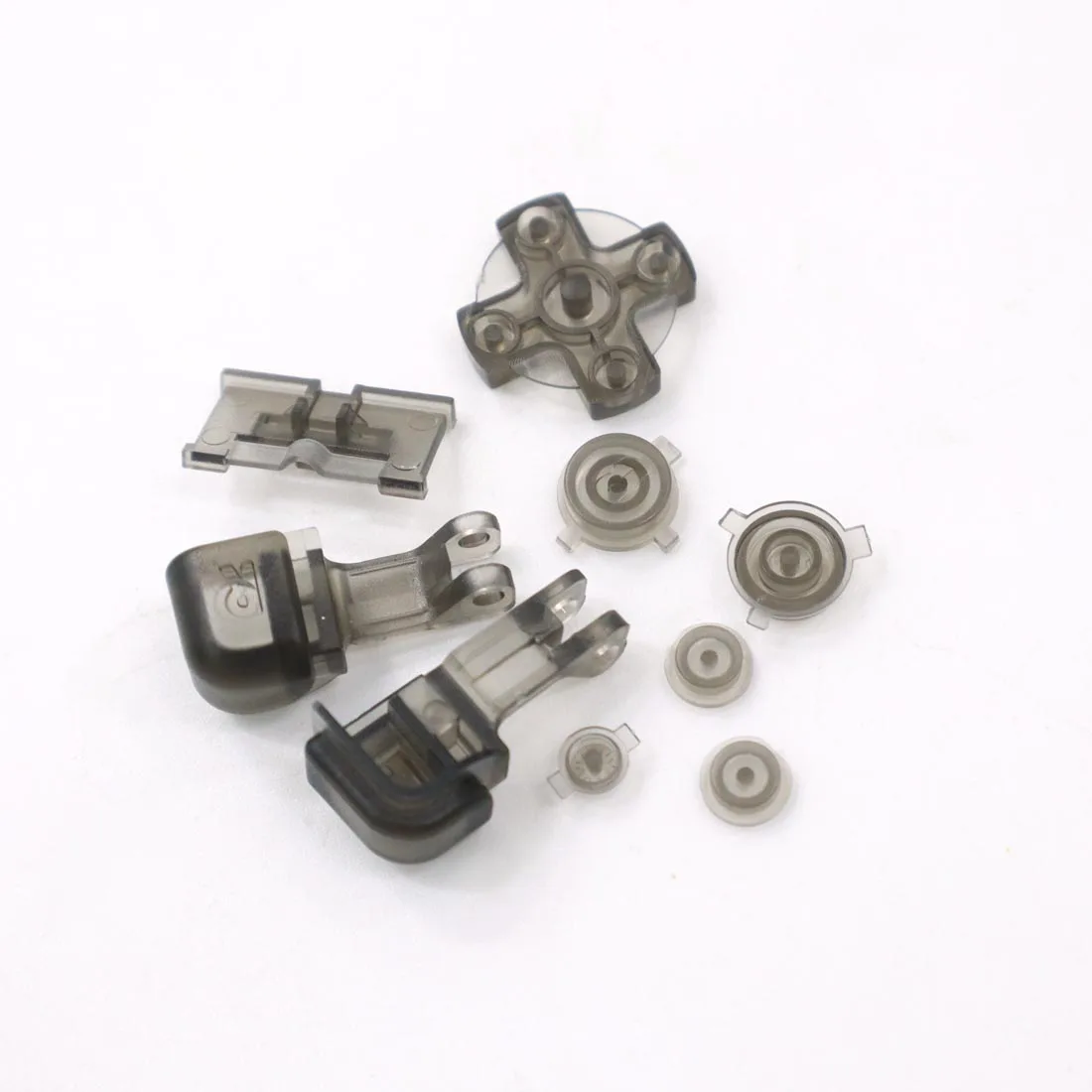 Botones GBA SP A B L R Select Start Power On Off Botones de volumen Tecla D Pad para Gameboy Advance SP Botón de juego completo de plástico