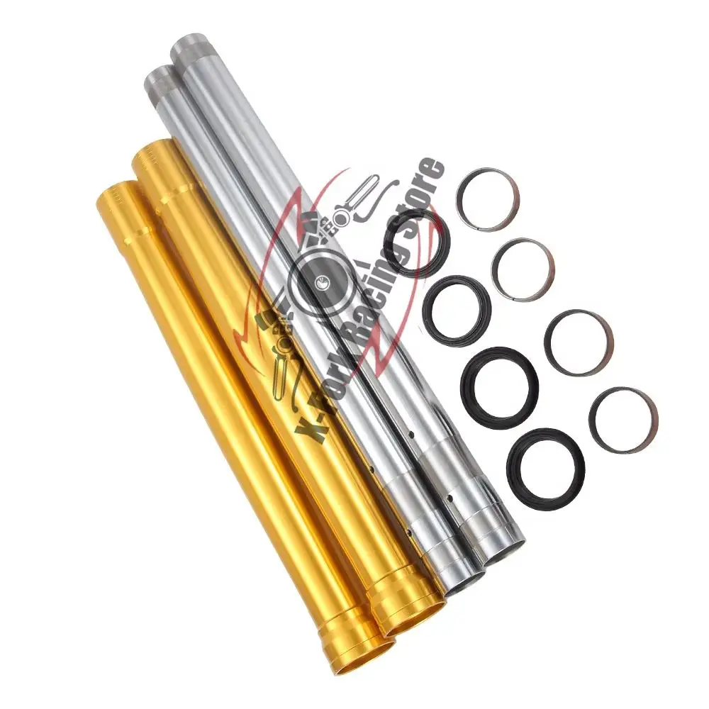 Front Fork Tubes Set Inner Outer Pipes Bushings Seals For Aprilia RS660 2020-2025 2021 2022 2023 2024 2B007918 2B007919 2B007917