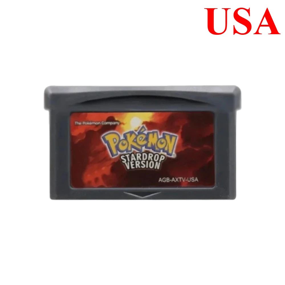 22 verschiedene Pokémon GBA-Spielmodule: FireRed, LeafGreen, Ruby, Sapphire, Emerald, Snakewood, Clover für Game Boy GBA / GBA SP / NDS / NDSL – Detail 12