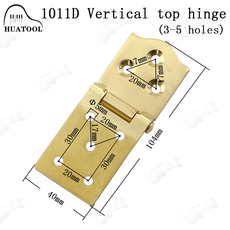 HUATOOL 062 9018 1011 Piano Hinge Upright & Grand Piano Top Cover Music Desk Straight Edge Lace Hinge Repair Parts