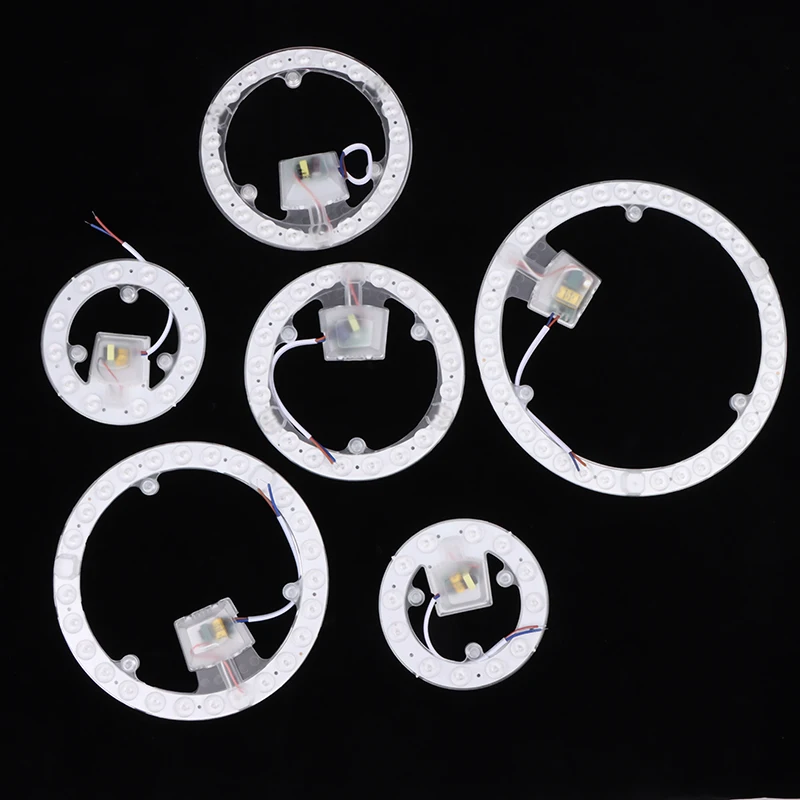 

Светодиодная панель 12/18/24/36 Вт, круглый модуль, белый источник света, боковой привод, потолочная лампа, замена для домашнего освещения, аксессуары