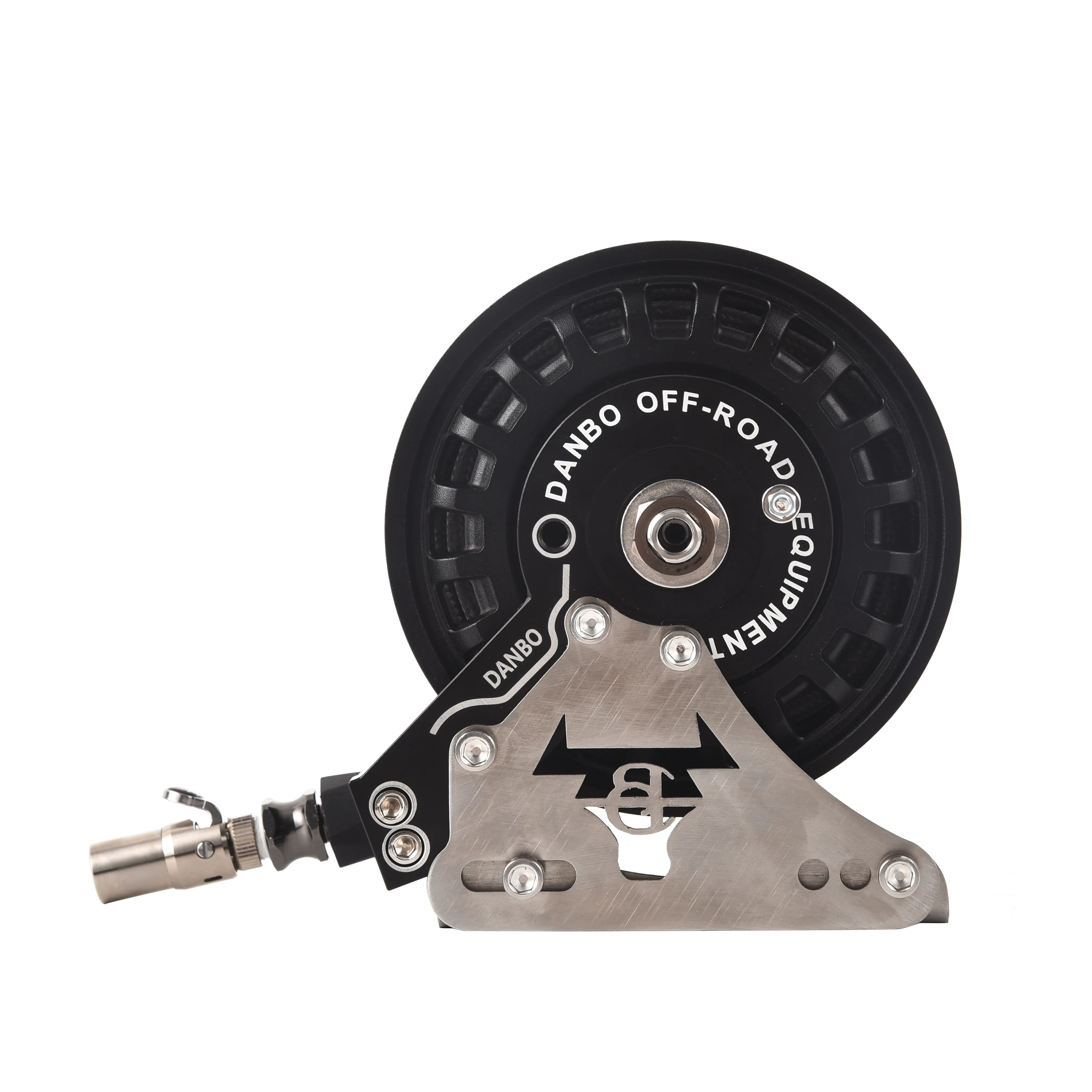 Portable 4x4 Offroad Air Pump 175Psi Max Pressure 7m Hose Automatic Retractable Reel Reliable All Terrain Tire Inflator