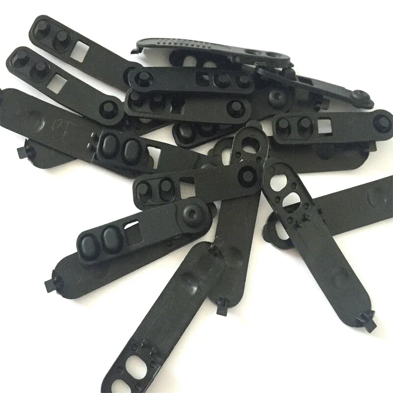 A Set PTT Button Lock and PTT Rubber Key for Motorola GP3188 GP3688 CP200 EP450 CP040 CP140 Radio Walkie Talkie Repair Kits