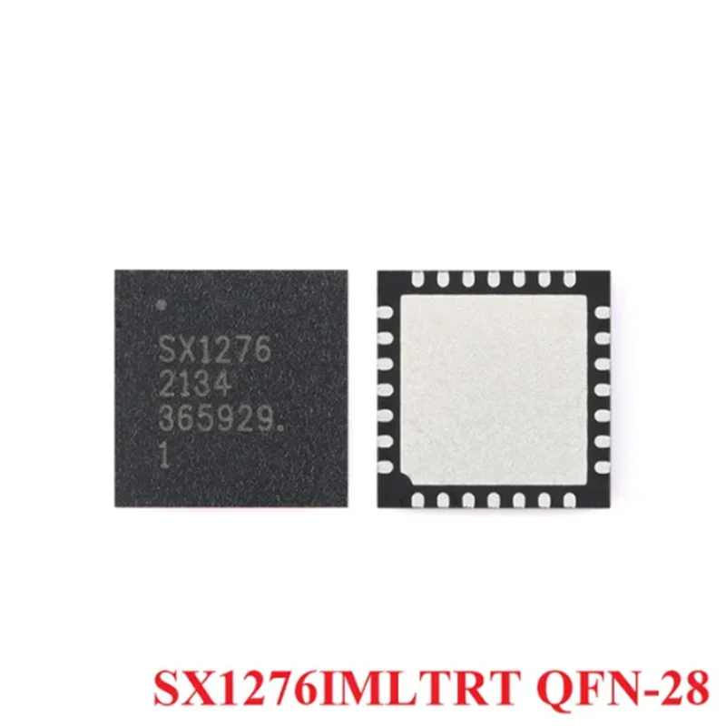 

1-10PCS 100%new SX1276 SX1276IMLTRT QFN-28 Long Range Low Power Wireless LoRa Transceiver Sub-GHz RF Transceiver IC Chip