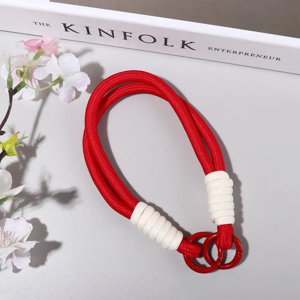 

Тканая цепочка для телефона ярких цветов, дакрон, яркие цвета, ремешок для мобильного телефона с защитой от потери, переливающийся 18,5 см, ремешки для телефона, ювелирные изделия