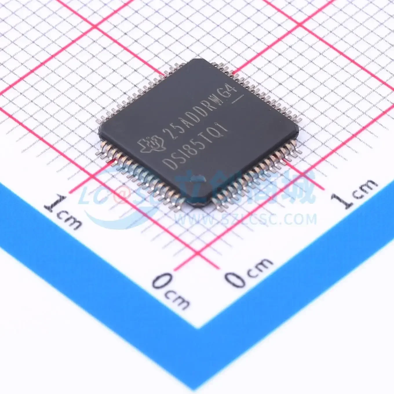 10 قطعة/الوحدة SN65DSI85TPAPRQ1 HTQFP-64 جديد الأصلي في المخزون #1