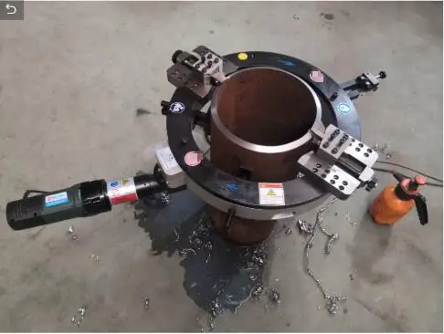 Electric Small Weight Portable Pipe Cold Cutting Beveling Machine