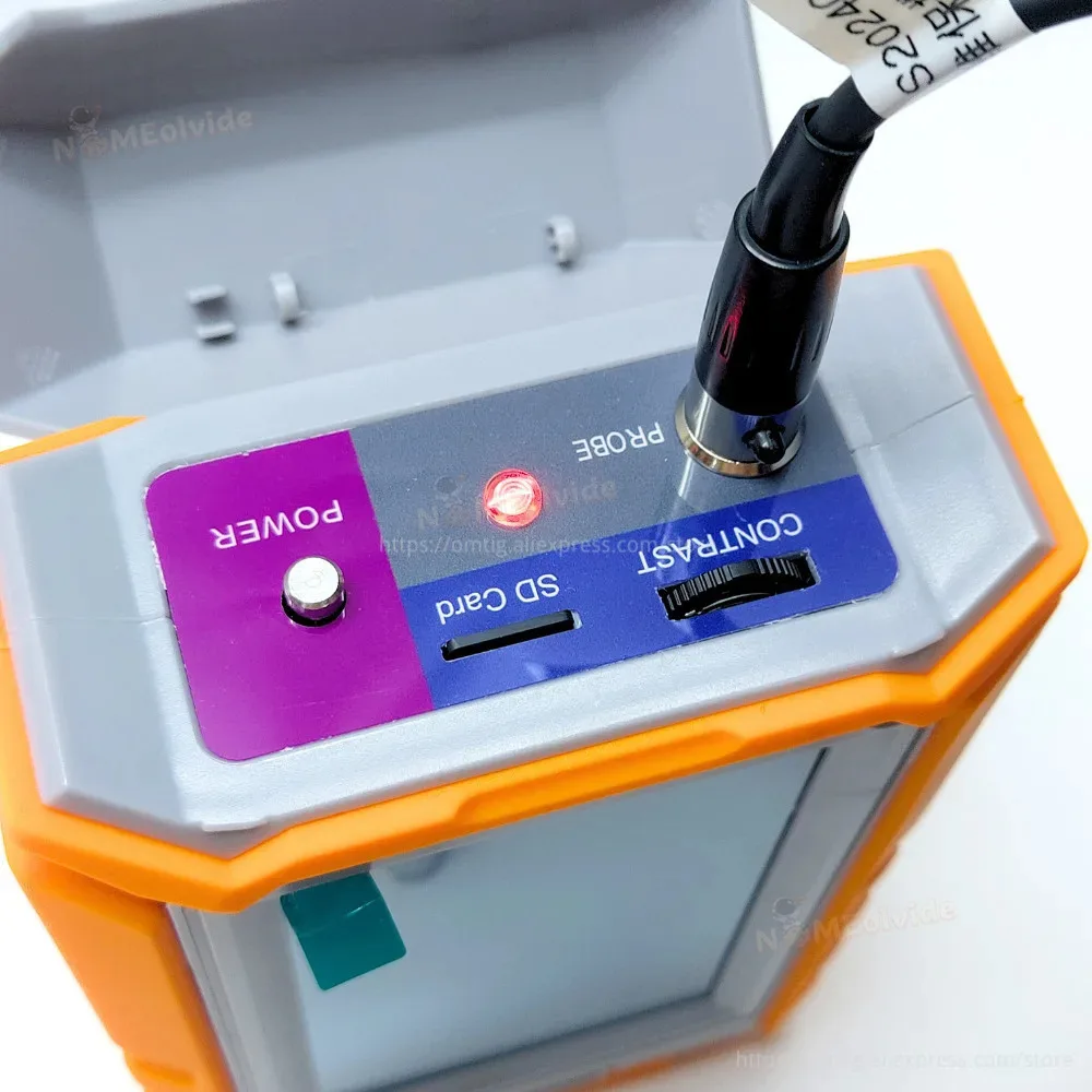 FVM-103 Hand-Held Fiber Inspection Microscope New Monitor, Which Could Inspect End Face SC, FC, ST UPC Connector