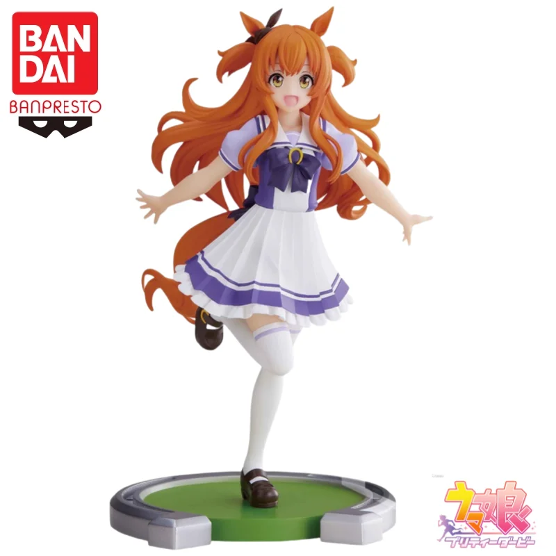 

In Stock Bandai Original Banpresto Pretty Derby Mayano Top Gun Action Figure Model Doll Brand New Boxed Anime Characters