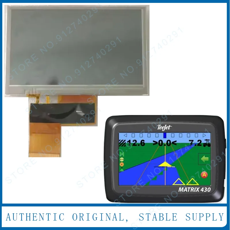 For Teejet Matrix 430 LCD Original 4.3 Inch Full Colco LCD Display Screen With Touch Screen For TeeJet 430 Matrix LCD Repaair