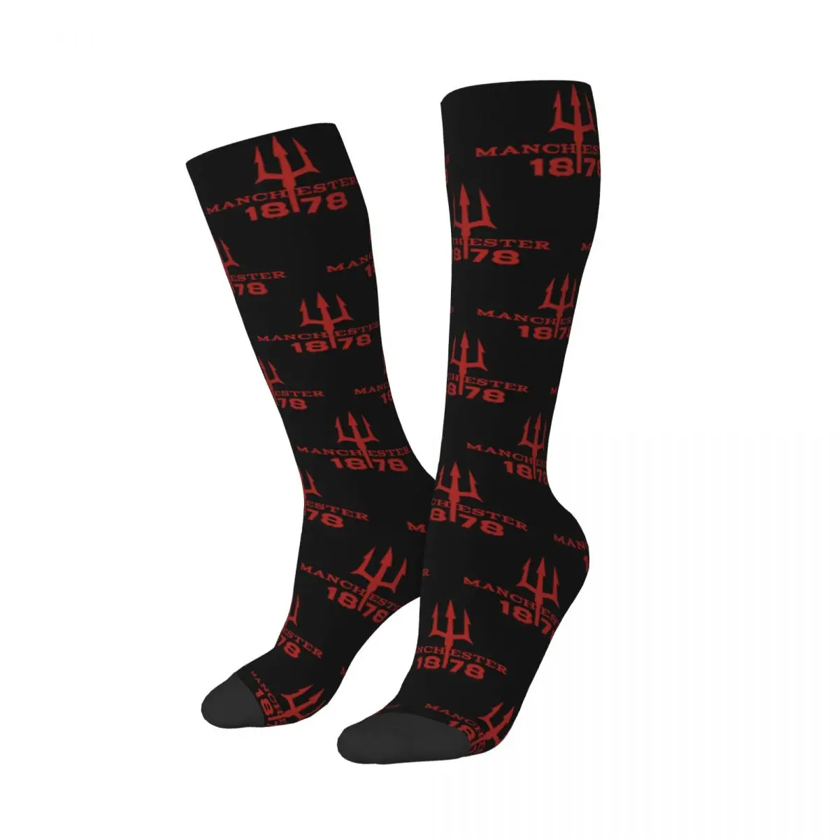 Devils Of Manchester,Glory United Socks Harajuku Sweat Absorbing Stockings All Season Long Socks for Mans Womans Christmas Gifts