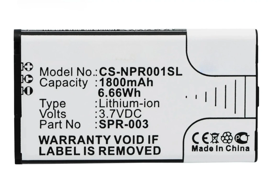 CS-NPR001SL 3.7V 1800mAh SPR-003 SPR-A-BPAA-CO Game Console Battery for Nintendo DS XL2015/SPR-001/NEW3DSLL/3DSLL/3DSLL/DSXL2015