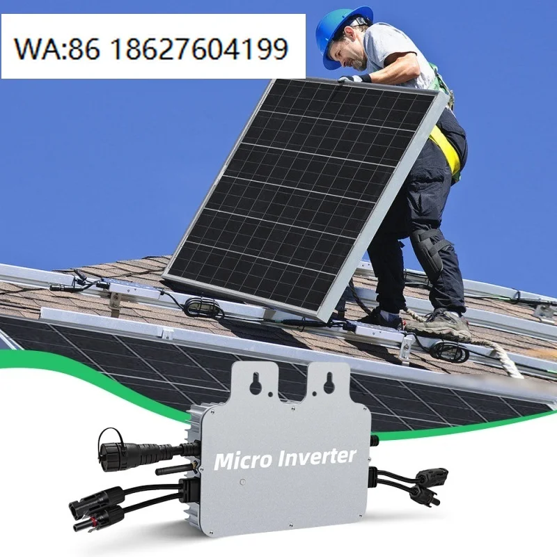 Zero Export Solar Panel Micro Inverter Built-in On Grid High Energy Efficiency  PV System