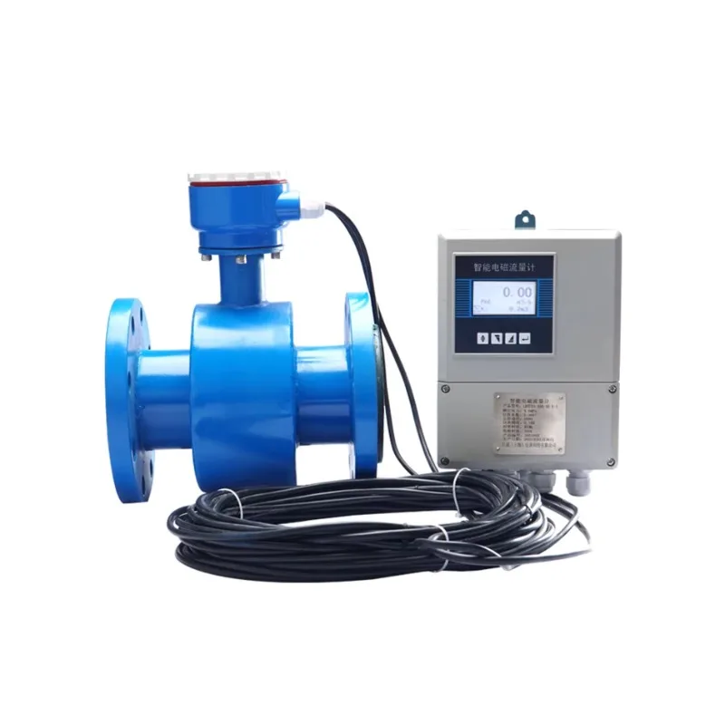 IP67 مقياس التدفق الكهرومغناطيسي نوع سبليت مياه الصرف الصحي DN800/50/100/150 #6