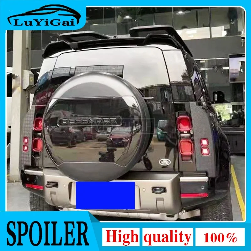 For LAND ROVER DEFENDER Spoiler 2019 2020 2021 High Quality ABS Material Car Rear Wing Sport Accessories Body Kit