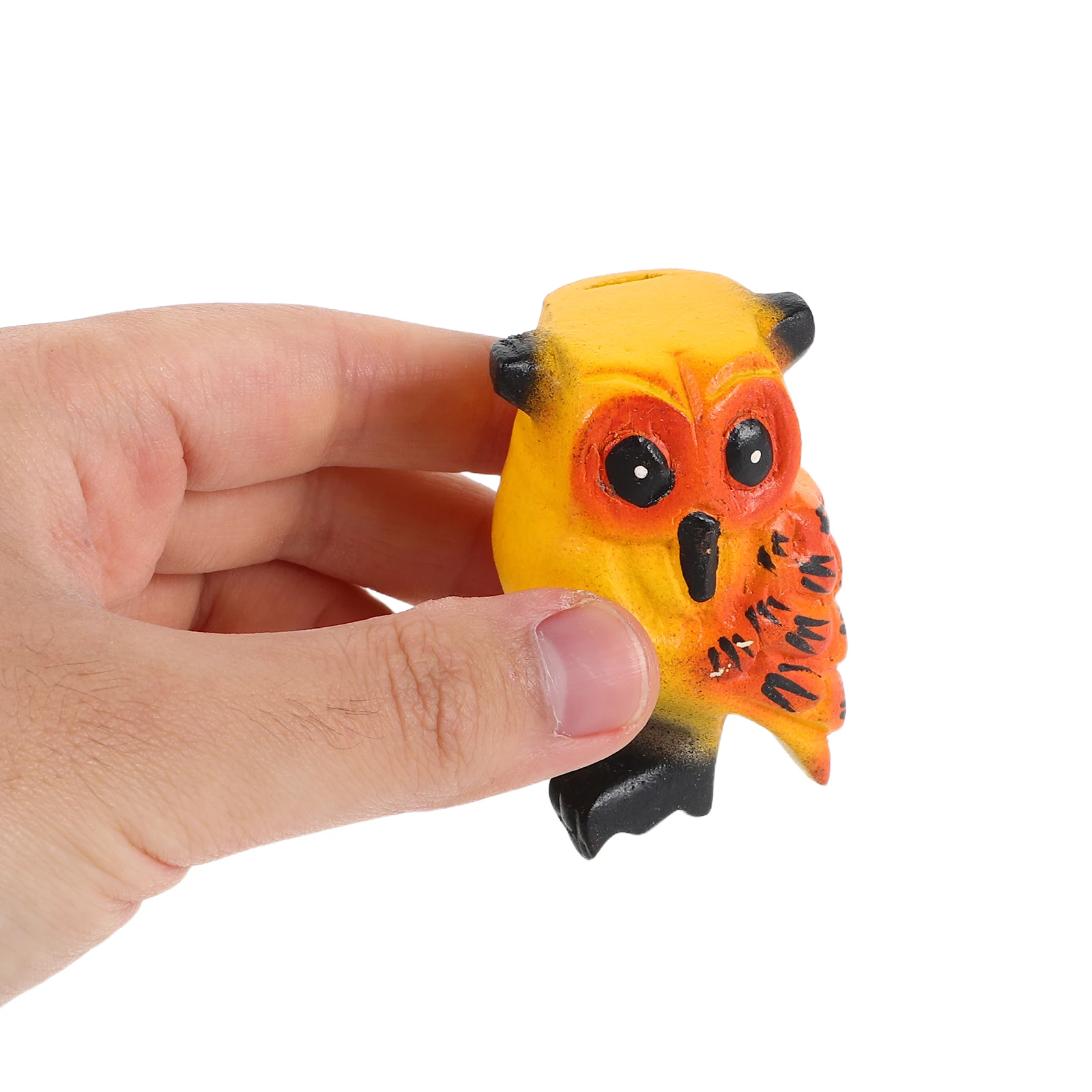 

Wooden Owl Whistle Loud Crisp Caller Whistle For Outdoor Survival Training Emergency Fun Noise Maker Mini