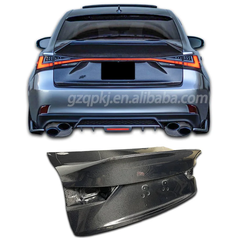 

Applicable to 2013-2017 Lexus IS250 Is300 Body Kit Carbon Fiber Trunk Cover Trunk Cover Tail Cover